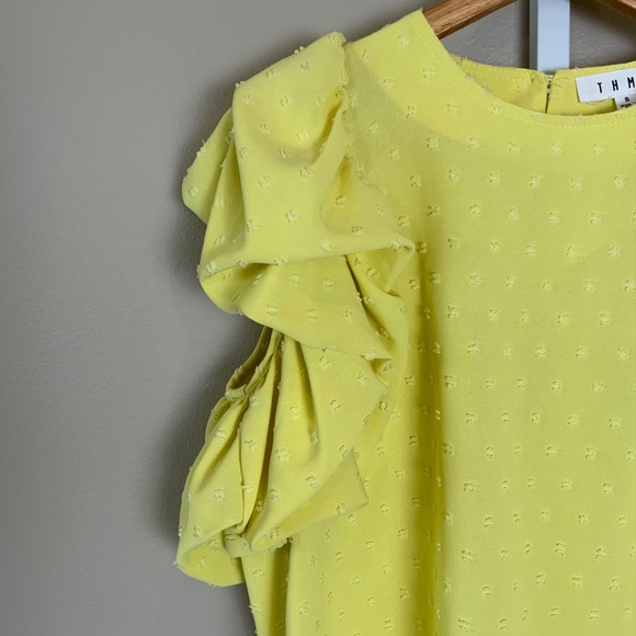 THML Ruffle Sleeve Top - Picture 7 of 16